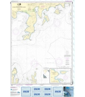 NOAA Chart 16556 Chiachi Island to Nagai Island - Chiachi Islands Anchorage