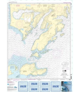 NOAA Chart 16590 Kodiak Island Sitkinak Strait and Alitak Bay