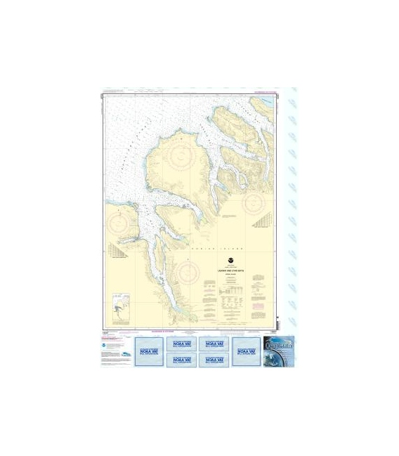 NOAA Chart 16597 Uganik and Uyak Bays