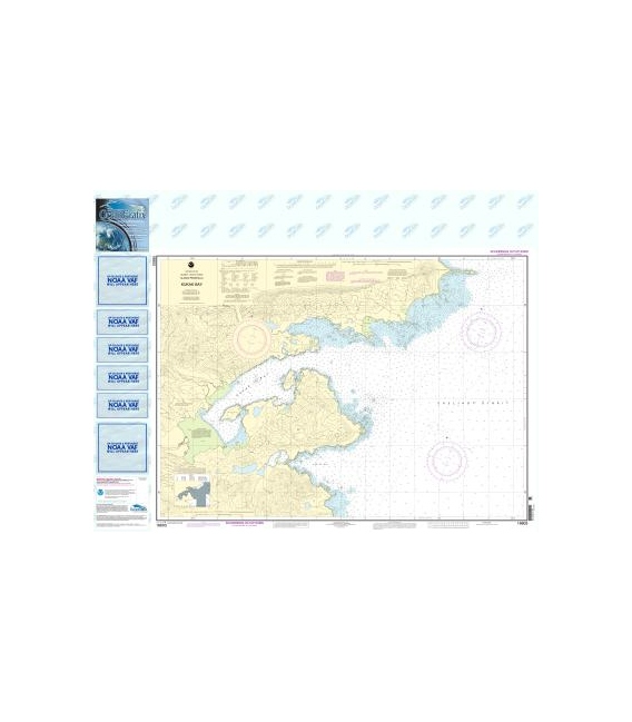 NOAA Chart 16603 Kukak Bay, Alaska Peninsula