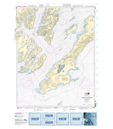 NOAA Chart 16701 Prince William Sound-western entrance