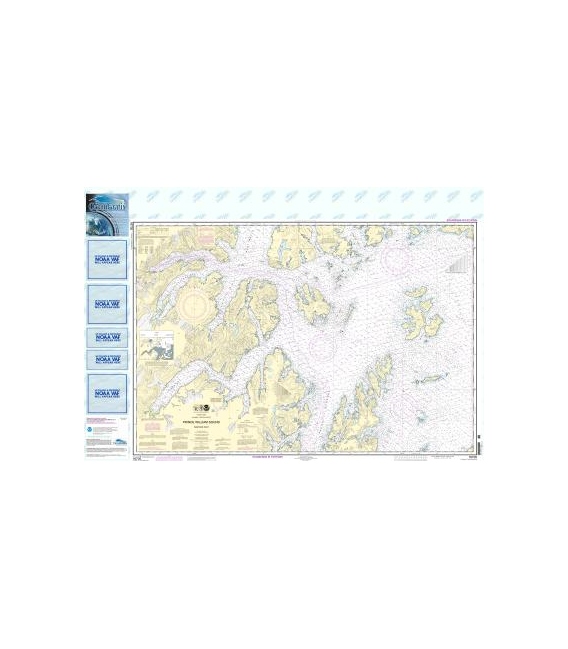 NOAA Chart 16705 Prince William Sound-western part