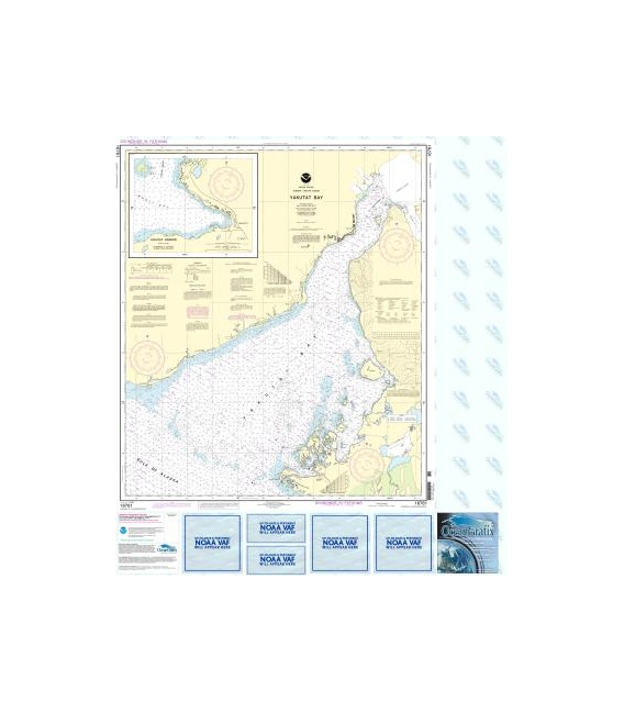 NOAA Chart 16761 Yakutat Bay - Yakutat Harbor