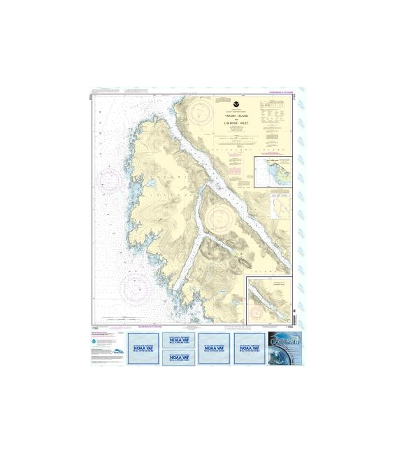 NOAA Chart 17303 Yakobi Island and Lisianski Inlet - Pelican Harbor