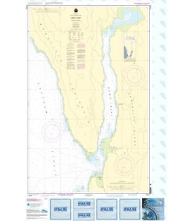 NOAA Chart 17312 Hawk Inlet, Chatham Strait