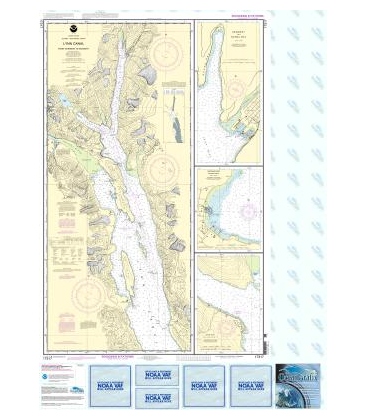 OceanGrafix NOAA Nautical Charts 17317 Lynn Canal-Point Sherman to ...