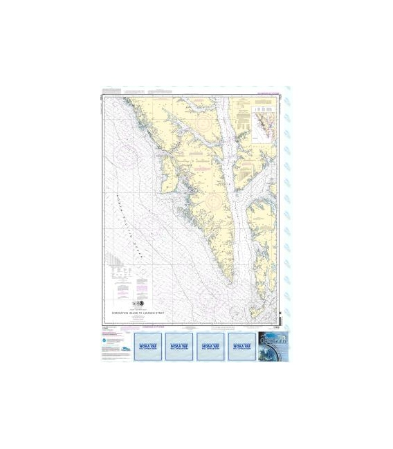 NOAA Chart 17320 Coronation Island to Lisianski Strait