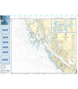 NOAA Chart 17322 Khaz Bay, Chichagof Island Elbow Passage