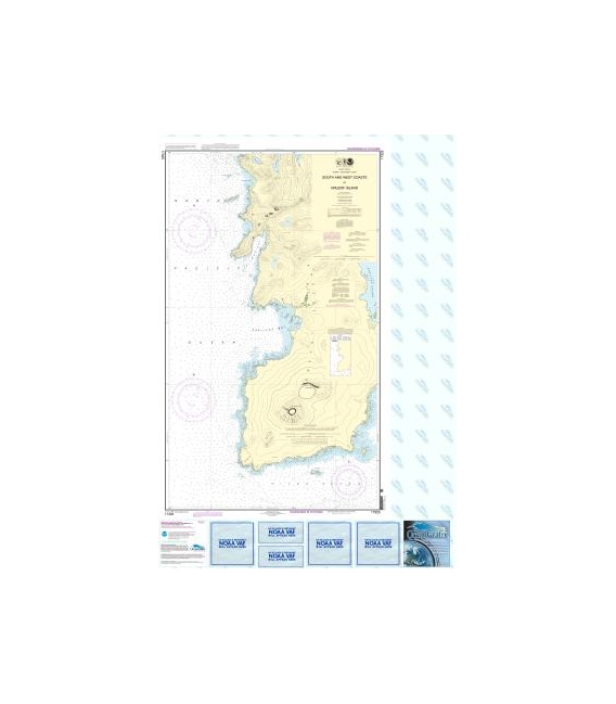 NOAA Chart 17325 South and West Coasts of Kruzof Island