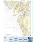 NOAA Chart 17328 Snipe Bay to Crawfish Inlet,Baranof l.
