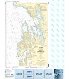 NOAA Chart 17376 Tebenkof Bay and Port Malmesbury