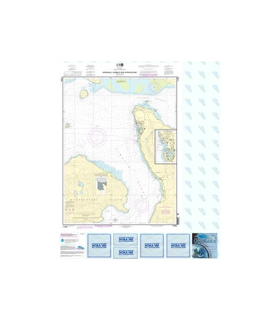 NOAA Chart 17384 Wrangell Harbor and approaches - Wrangell Harbor