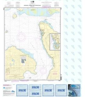 NOAA Chart 17384 Wrangell Harbor and approaches - Wrangell Harbor