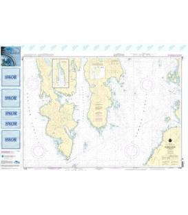 NOAA Chart 17386 Sumner Strait-Southern part