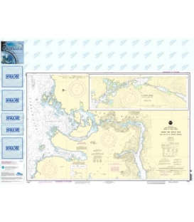 NOAA Chart 17387 Shakan and Shipley Bays and Part of El Capitan Passage - El Capitan Pasage, Dry Pass to Shakan Strait