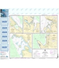 NOAA Chart 17423 Harbor Charts-Clarence Strait and Behm Canal Dewey Anchorage, Etolin Island - Ratz Harbor, Prince of Wales Isla