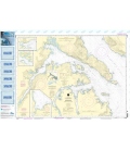 NOAA Chart 17426 Kasaan Bay, Clarence Strait - Hollis Anchorage, eastern part - Lyman Anchorage