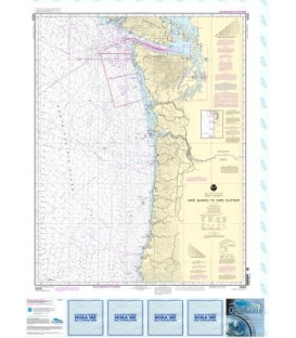NOAA Chart 18003 Cape Blanco to Cape Flattery