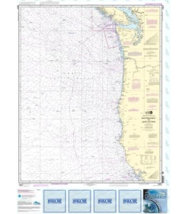 NOAA Chart 18007 San Francisco to Cape Flattery