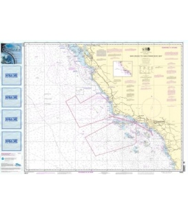 NOAA Chart 18022 San Diego to San Francisco Bay