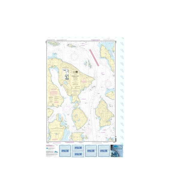 NOAA Chart 18430 Rosario Strait-northern part