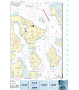 NOAA Chart 18430 Rosario Strait-Northern Part