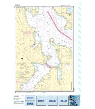 NOAA Chart 18477 Puget Sound-Entrance to Hood Canal