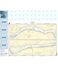 NOAA Chart 18533 Columbia River Lake Celilo