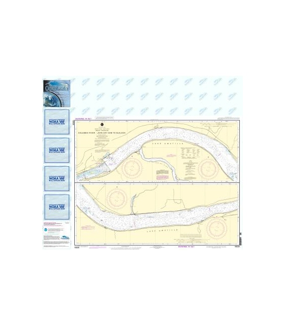 NOAA Chart 18535 Columbia River John Day Dam to Blalock