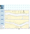 NOAA Chart 18536 Columbia River Sundale to Heppner Junction
