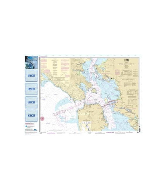 NOAA Chart 18649 Entrance to San Francisco Bay