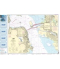 NOAA Chart 18650 San Francisco Bay Candlestick Point to Angel Island