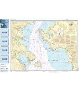NOAA Chart 18653 San Francisco Bay-Angel Island to Point San Pedro