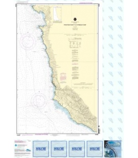 NOAA Chart 18686 Pfeiffer Point to Cypress Point