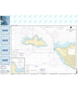 NOAA Chart 18727 San Miguel Passage - Cuyler Harbor