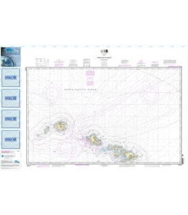NOAA Chart 19013 Hawaiian Islands northern part