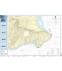 NOAA Chart 19358 Southeast Coast of O&lsquo - ahu WaimŠnalo Bay to Diamond Head