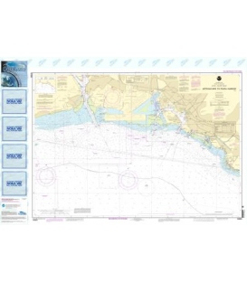 NOAA Chart 19369 O'ahu South Coast Approaches to Pearl Harbor