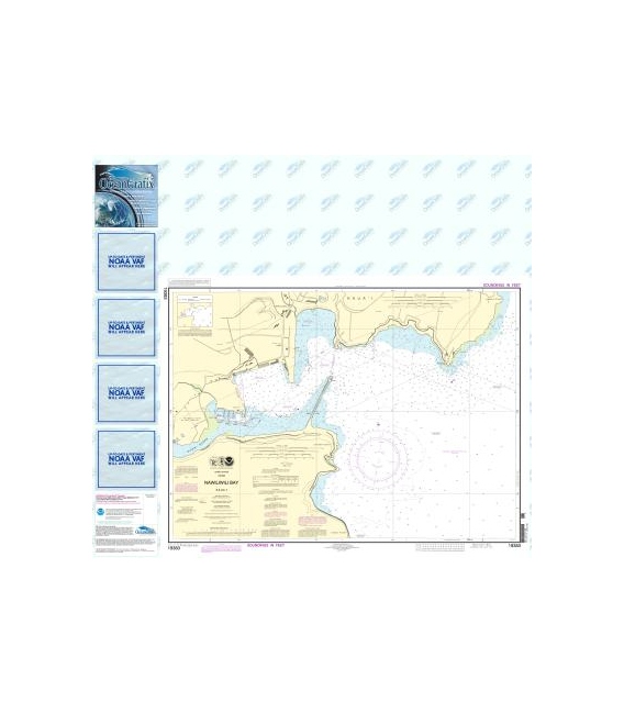 NOAA Chart 19383 Kaua&lsquo - i Nawiliwili Bay