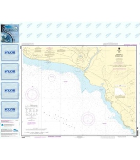 NOAA Chart 19386 Kaua&lsquo - i Approaches to Waimea Bay