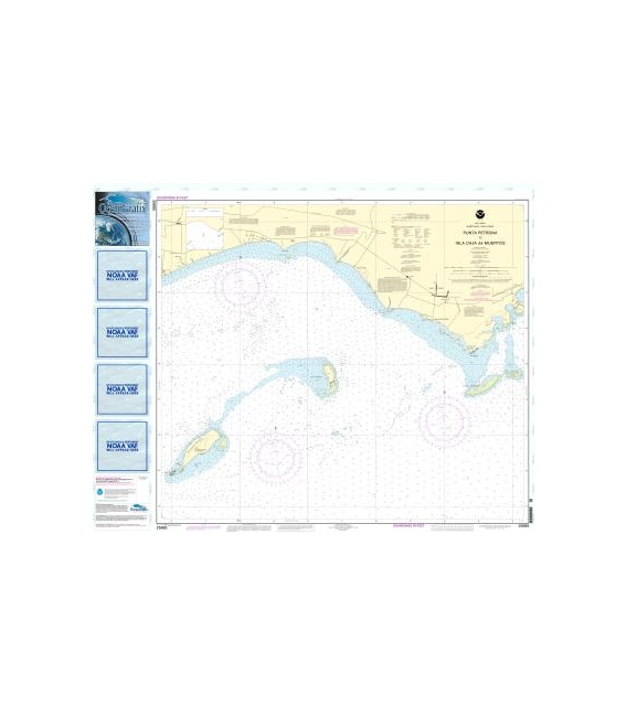 NOAA Chart 25685 Punta Petrona to lsla Caja de Muertos