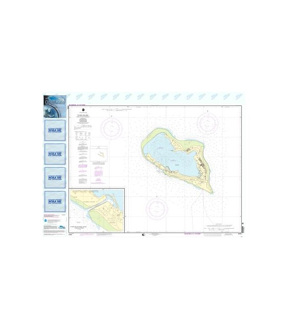 NOAA Chart 81664 Wake Island - Wake Island Boat Basin