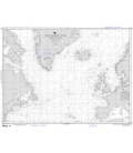 NGA Chart 121 North Atlantic Ocean (Northern Sheet)