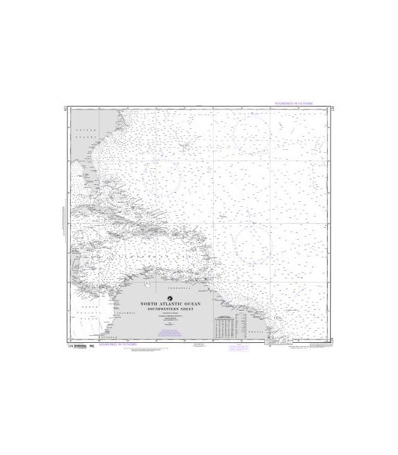 DM 124 North Atlantic Ocean (Southwestern Sheet)