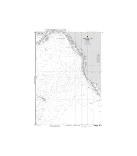 NGA Chart 521 North Pacific Ocean Middle Part