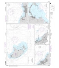 NGA Chart 25608 Plans of the Leeward Islands A. Baie du Marigot