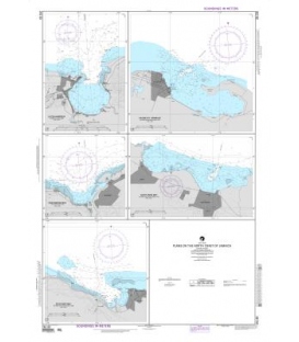 NGA Chart 26130 Plans on the North Coast of Jamaica A. Lucea Harbour