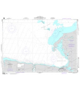 NGA Chart 26140 Approaches to Manzanillo Bay