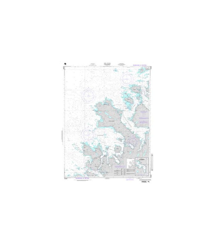 NGA Chart (formerly NIMA DMA) 43283 Stadlandet $28.00