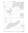NGA Chart 54402 Islands in the Aegean Sea (Greece) Plans: A. Nisidhes Fournoi